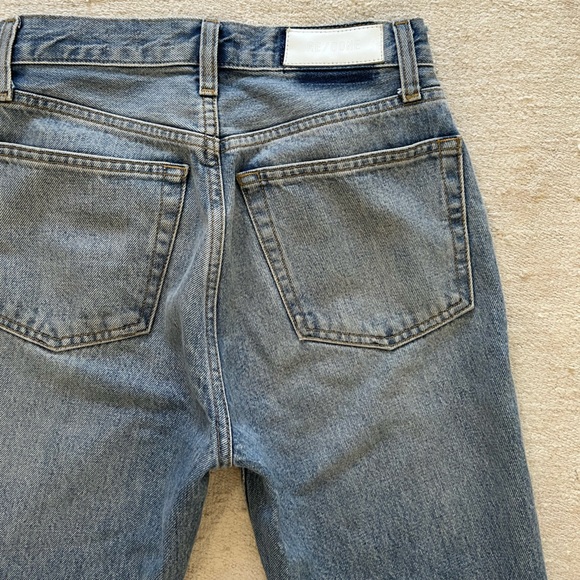 Redone for Jenni Kayne size 26 high rise straight leg denim - Picture 10 of 12